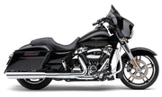 909 Twins 4" Slip Ons Chrome Flh/Flt 17 22 - COBRA
