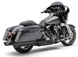 909 Twins 4" Slip Ons Black Flh/Flt 17 22 - COBRA