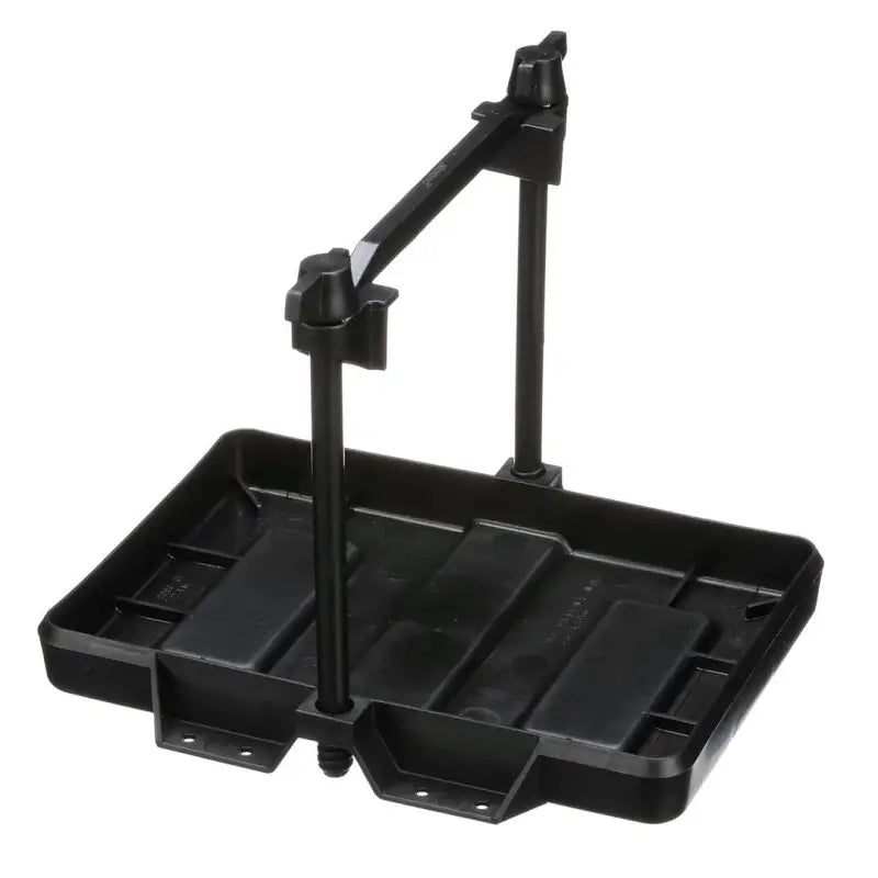 9090-5 Attwood Marine Battery Tray for reliable marine battery installation, steel construction, dual battery compartments, powder coat finish, suitable for RV, automotive, powersports, off-road, marine, exterior, truck accessories, interior, truck bed, RV parts, Marine, AVADA - Best Sellers, Marine Maintenance