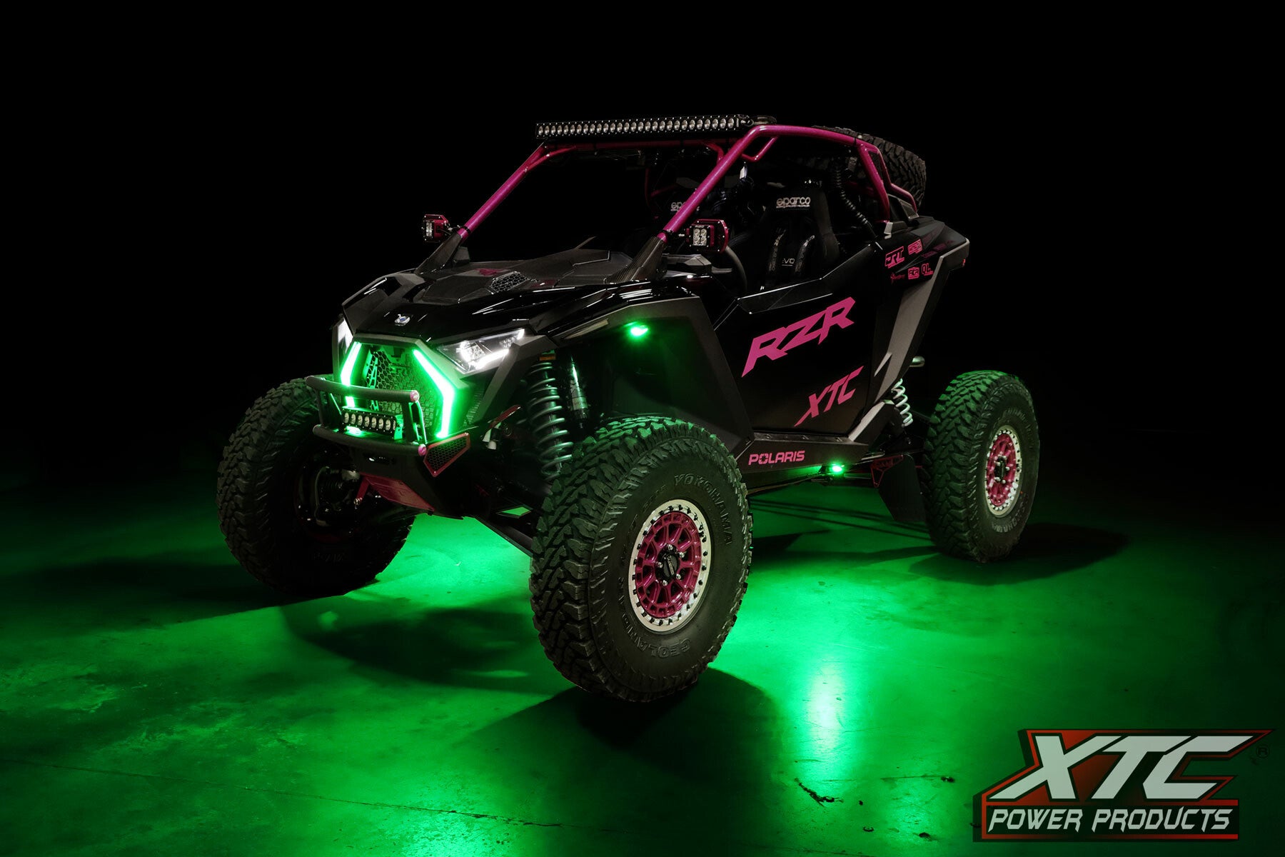 XTC Power Products XTC X-Lites Rock Light Kit Illumination Xlite-8Pods-RGBW - X-Lites Rgb Lights