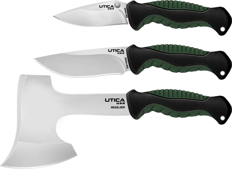 91-1703CP Utica Usa Campsite Combo - Camping Knife