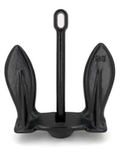 Black metal navy anchor showing holding power for 910-E-UPc Greenfield product