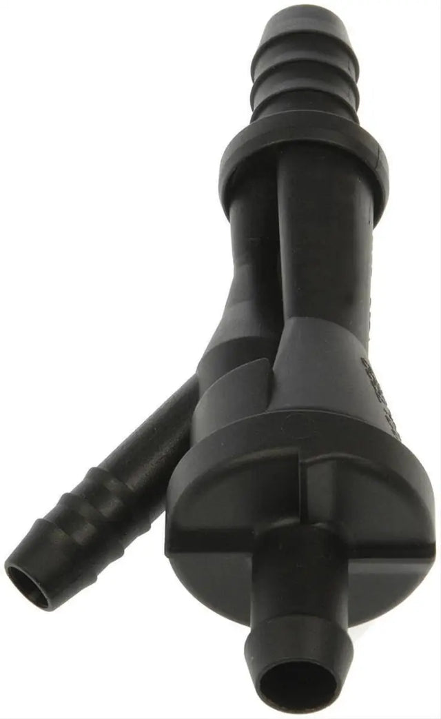Black plastic vacuum check valve for Dorman Combi Valve and Dorman Combi systems
