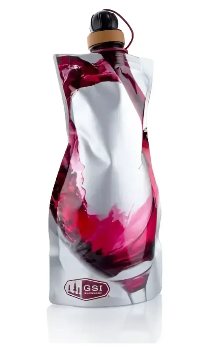 91100 G.S.I.Sports Soft Sided Wine Carafe- 750 Ml - Travel Bottle