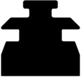 912-15-80DP Uhmw Tunnel Protector 1"X15"