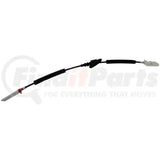 Black door release cable with metal and plastic ends for Dorman 912-741 Cable Assembly