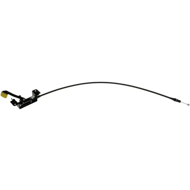 Black hood release cable for Dorman Hood Release Cable Assembly, easy to use