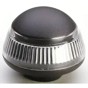 Black and clear dome-shaped marine lens for Attwood Marine Lens Antiglare Pole Light