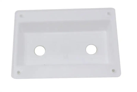 9123035W Lasalle Bris White Faucet Bezel