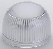 Clear ribbed dome cover for marine lens limitd glare light, durable and easy to see through