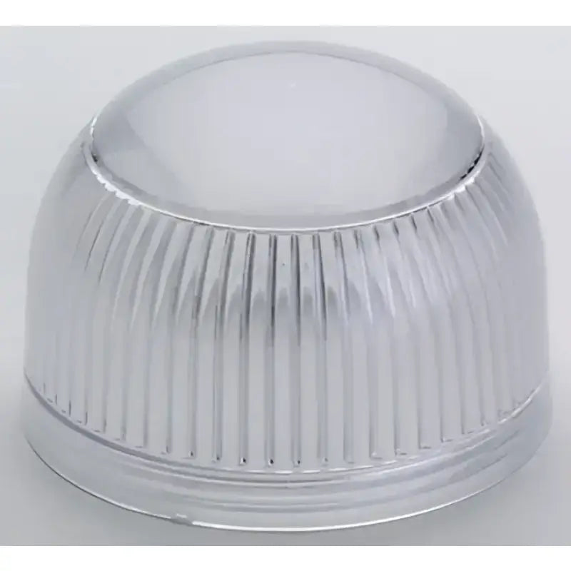 Clear ribbed dome cover for marine lens limitd glare light, durable and easy to see through