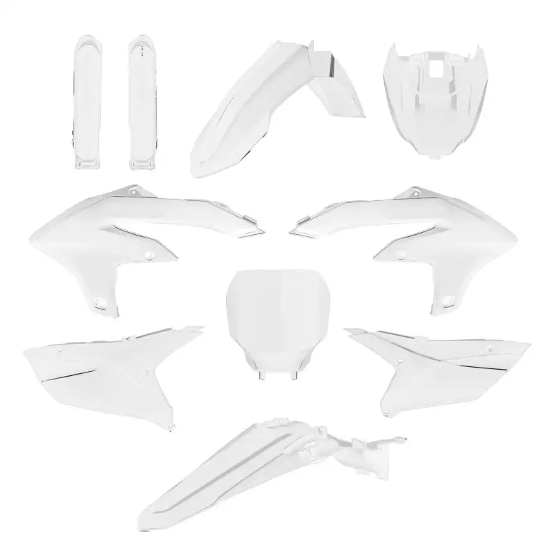 91350 Polisport Plastic Body Kit Yam White - RV and Auto Parts