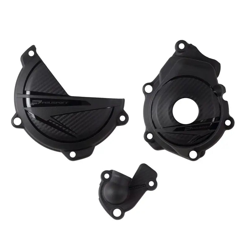 91370 Polisport Engine Protection Kit Black Ktm/Hus - RV and Auto Parts