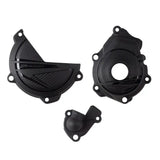 91370 Polisport Engine Protection Kit Black Ktm/Hus - RV and Auto Parts