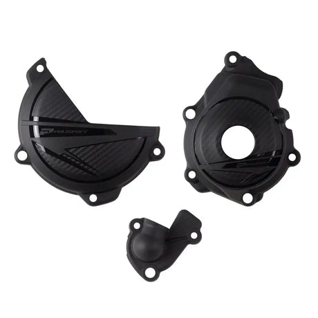 91370 Polisport Engine Protection Kit Black Ktm/Hus - RV and Auto Parts