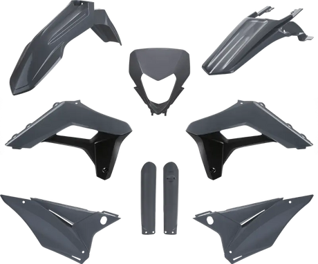 91380 Polisport Plastic Kit Nardo Grey Oe`24 - RV and Auto Parts