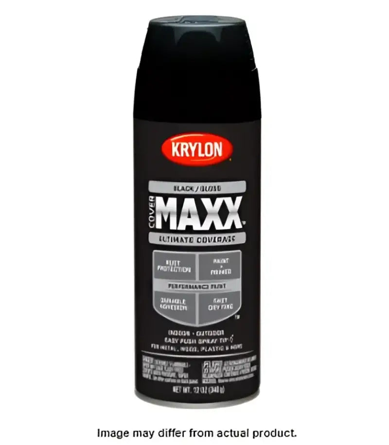Black Krylon spray paint can for VHT Flat White spray paint product