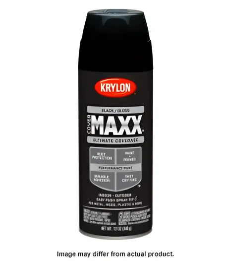 Black Krylon spray paint can for VHT Flat White spray paint product