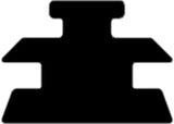 915-43-80SH Uhmw Tunnel Protector 0.75x43"