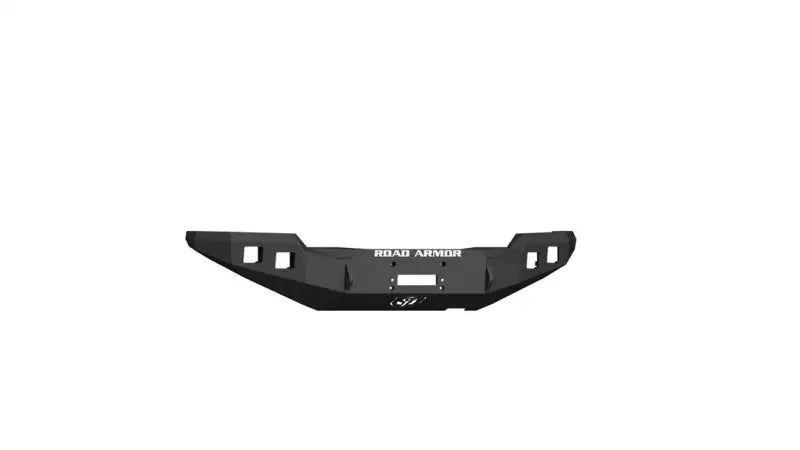 9161F0B Road Armor Stealth Front Bumper Winch Black