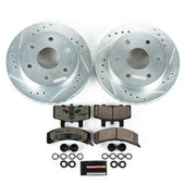 PowerStop K1970-36 Power Stop 99-00 Cadillac Escalade Front Z36 Truck & Tow Brake Kit