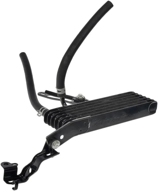 Black oil cooler with hoses for Dorman 918-559 transmission oil clr system