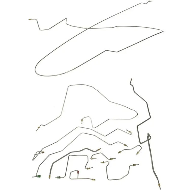 Automotive brake line set for Dorman 919-023 preformed brake line replacement