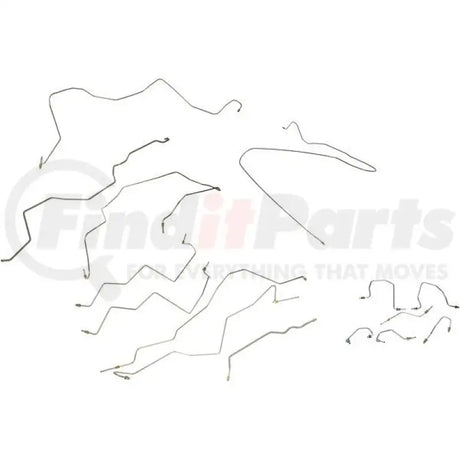 Dorman 919-024 preformed brake line for automotive brake system repair