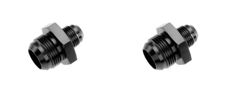 Two black aluminum fittings for the Redhorse Reducer Adapter or Reducer Adapter setup