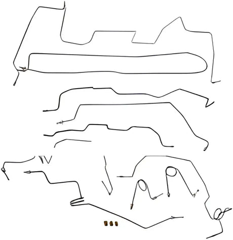 919-224 Dorman Preformed Brake Line - Hardware And Cables Oem