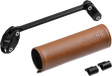 Handlebar Bar Pad Set 165mm Brown Pad W/185mm Brace - ZETA