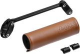 Handlebar Bar Pad Set 165mm Brown Pad W/185mm Brace - ZETA