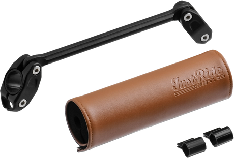 Handlebar Bar Pad Set 165mm Brown Pad W/185mm Brace - ZETA