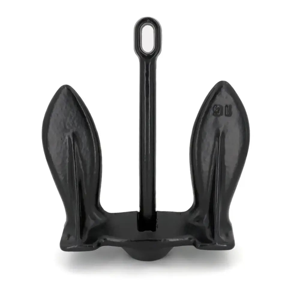 20 Lb. Navy Anchor - Black, Reliable marine equipment for safe mooring.
