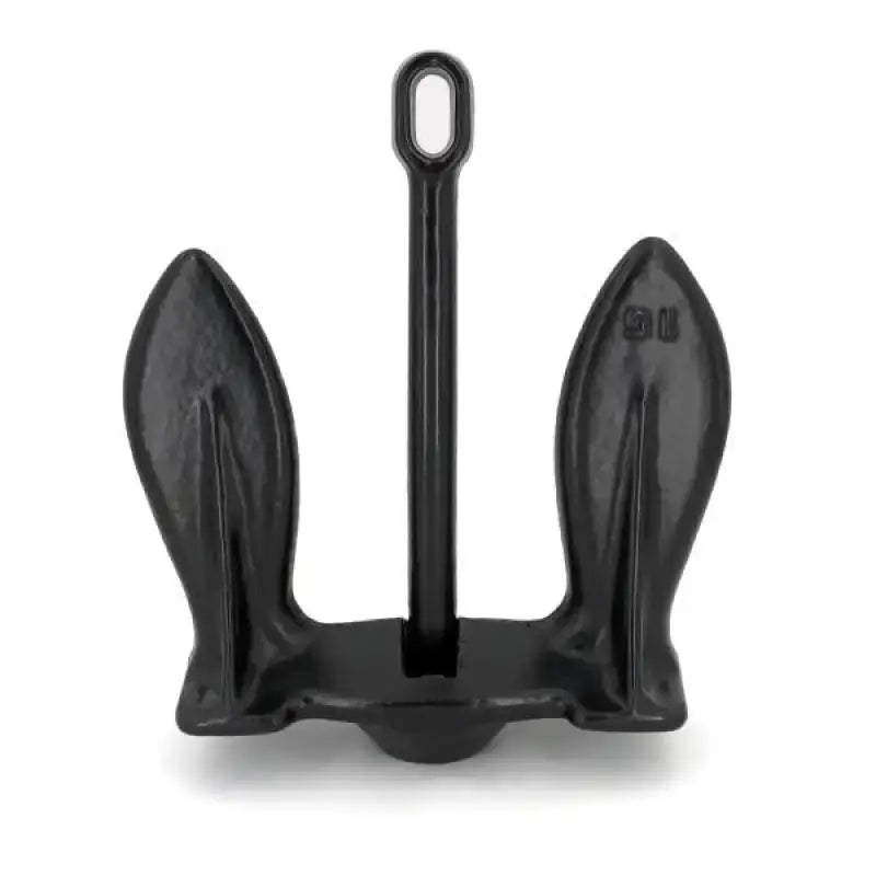 920-E-UPC Greenfield 20 Lb. Navy Anchor in Black, premium boating equipment.
