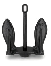 20 Lb. Navy Anchor - Black, Reliable marine equipment for safe mooring.