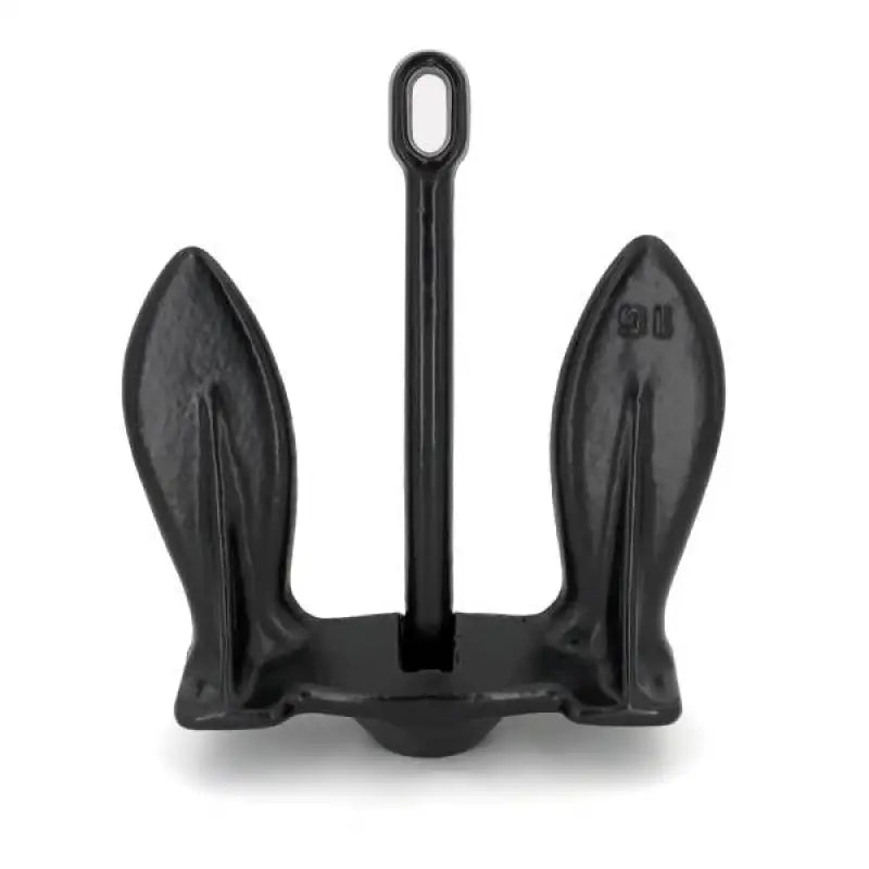 920-E-UPC Greenfield 20 Lb. Navy Anchor in Black, premium boating equipment.