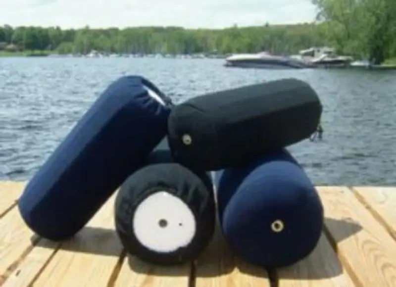 9205N Taylor Made Premium Fender Cvr Med Navy - Boat Cover