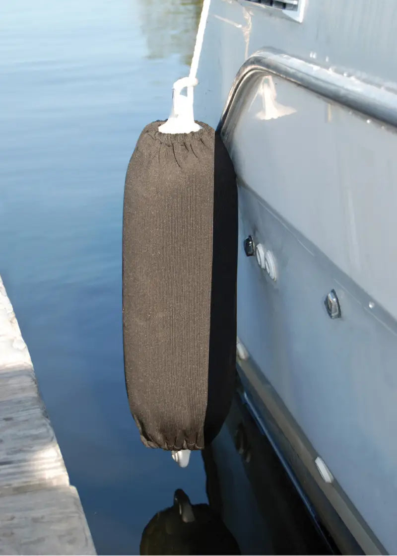 9205R Taylor Made Premium Fender Cvr Med Black - Boat Cover