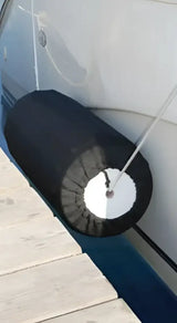 9205R Taylor Made Premium Fender Cvr Med Black - Boat Cover