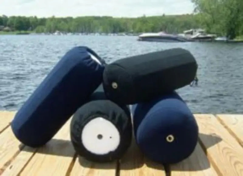 9206R Taylor Made Premium Fender Cvr Large Black - Boat Cover