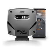 Gray RaceChip performance tuning chip with smartphone app for easy race chip performance boost