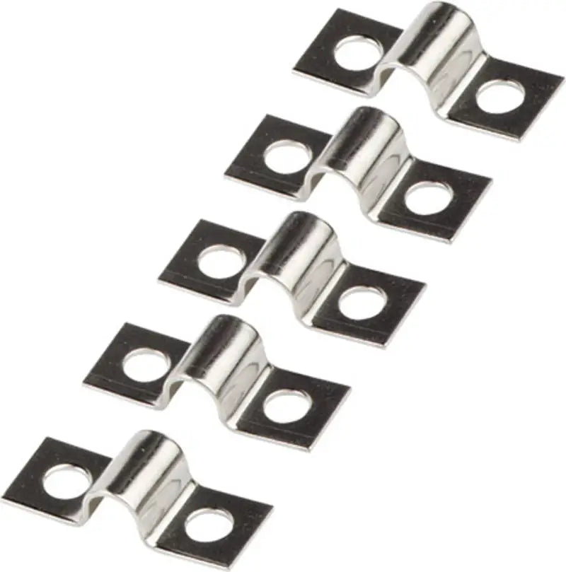 Metal cable clamps on 9218BSS Blue Sea Jumper Terminal for secure wiring
