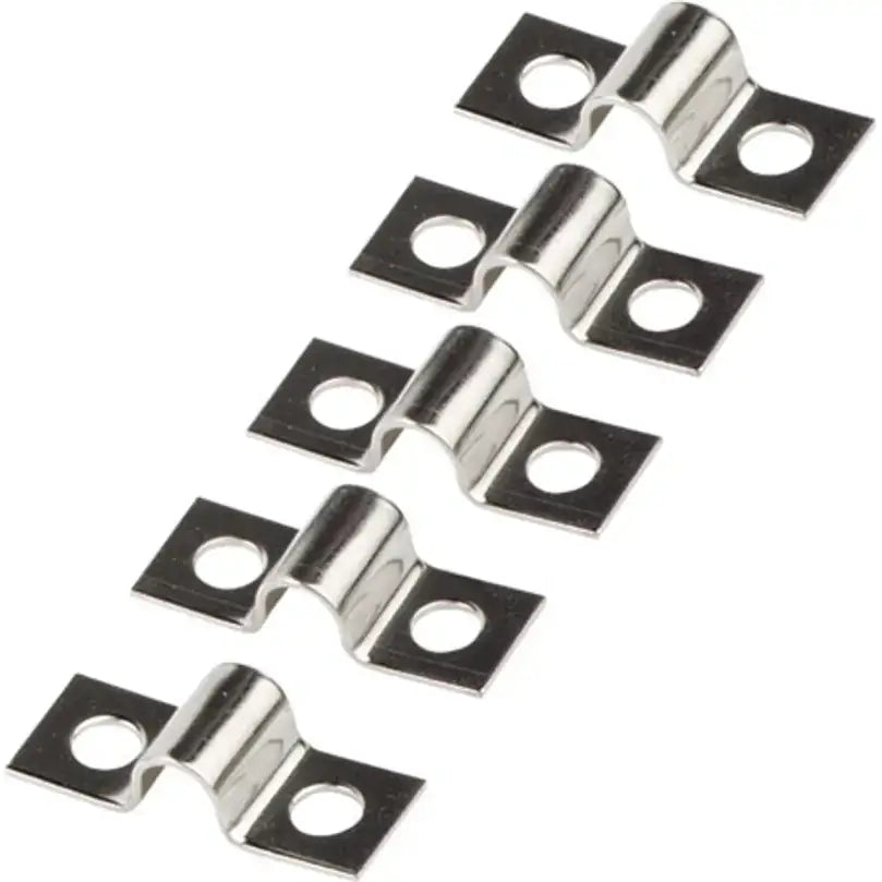 Metal cable clamps on 9218BSS Blue Sea Jumper Terminal for secure wiring