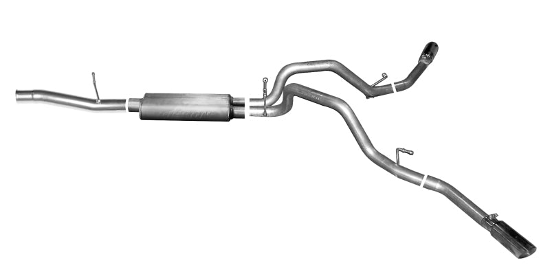 Gibson 5681 Gibson 14-19 Cadillac Escalade Base 6.2L 3.5in/2.25in Cat-Back Dual Extreme Exhaust - Aluminized