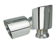 aFe 49C32068-P aFe MACH Force-XP 4-1/2in Polished OE Replacement Exhaust Tips - 15-19 Dodge Charger/Hellcat