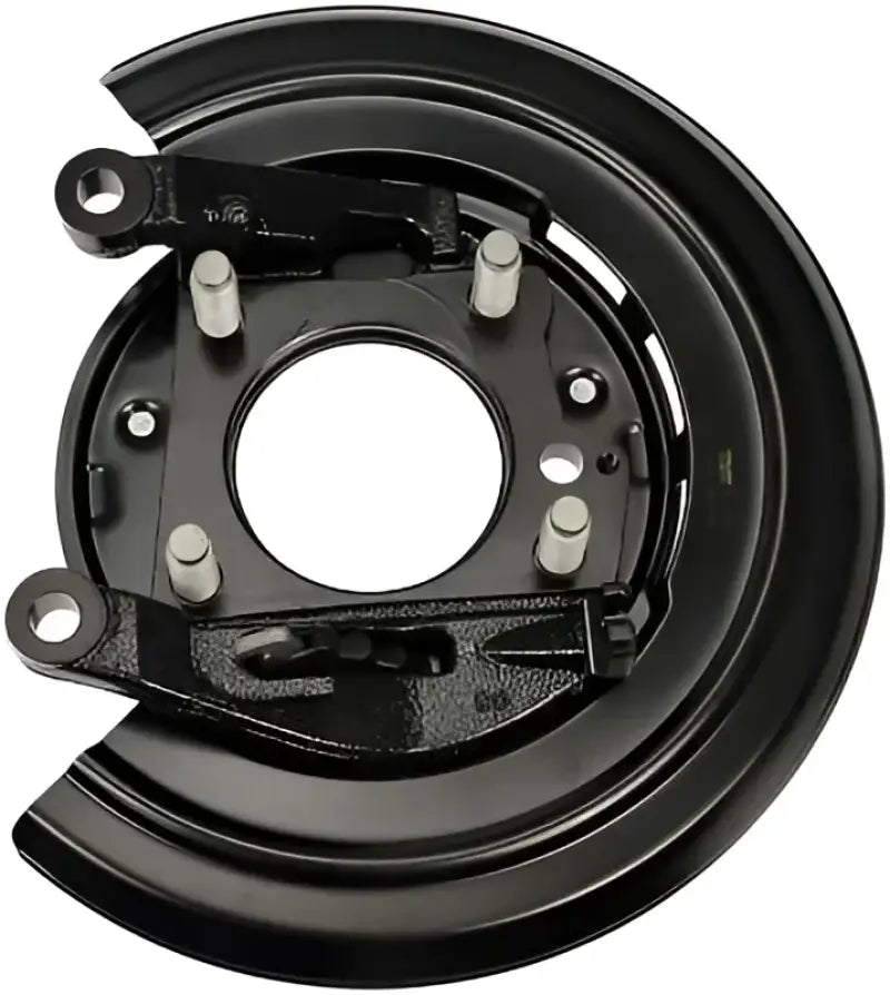 Black metal backing plate for 926-266 Dorman loaded backing plate auto part