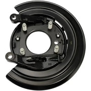 Black metal backing plate for 926-266 Dorman loaded backing plate auto part