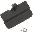 Black plastic latch with spring for Dorman Console Latch or Dorman Console
