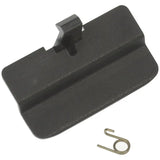 Black plastic latch with spring for Dorman Console Latch or Dorman Console